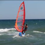 Garbí de 18 nudos de viento